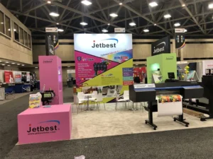 Jetbest trade show booth 2025