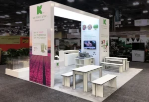Klasmann Deilmann booth design in 2025