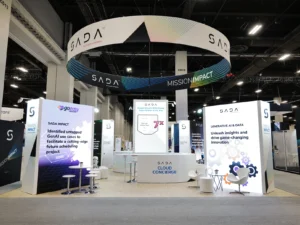 Sada trade show booth 2025