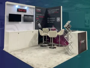X- phy booth design 2025