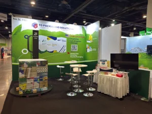TG packaging solutions booth 2025